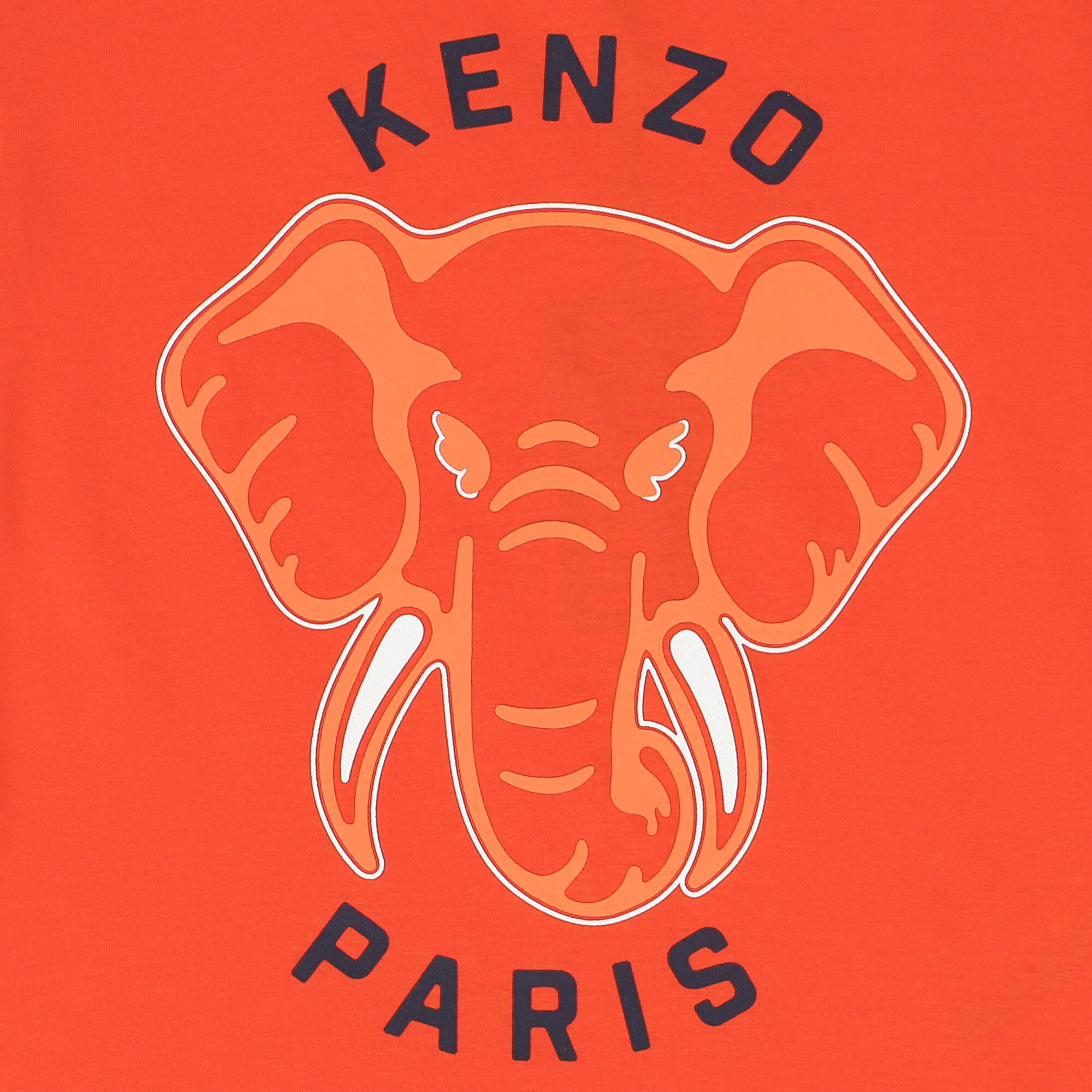 Kenzo store shirt orange